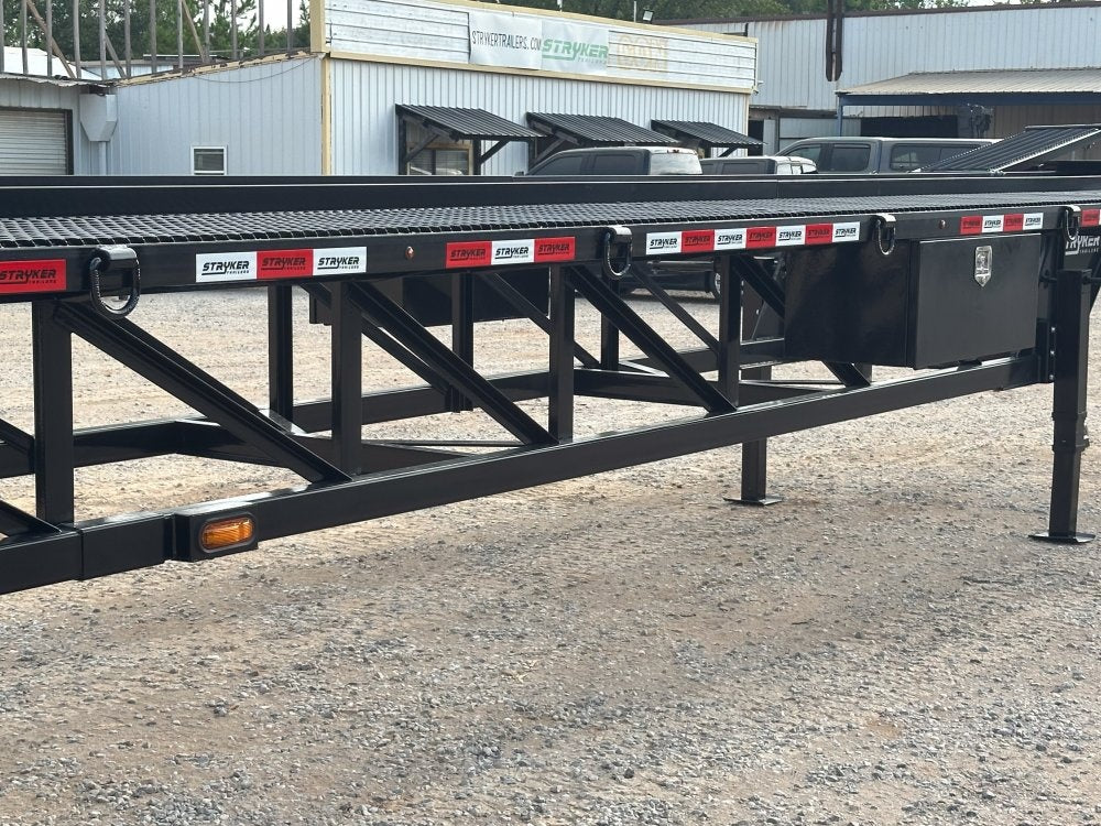 50' Low Profile Wedge (2) 12k Elec/Hyd Axles, Winch, 10' Aluminum Ramps, Spare - Wedge 3 Car Hauler/Multi Car Haulers - Stryker Dealership Group
