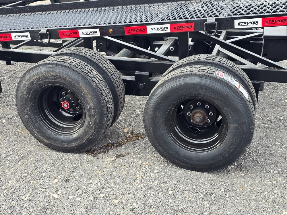50' Low Profile Wedge (2) 12k Elec/Hyd Axles, Winch, 10' Aluminum Ramps, Spare - Wedge 3 Car Hauler/Multi Car Haulers - Stryker Dealership Group