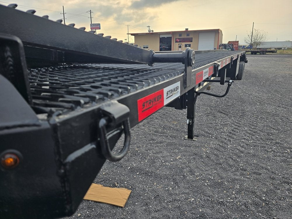 50' Low Profile Wedge (2) 12k Elec/Hyd Axles, Winch, 10' Aluminum Ramps, Spare - Wedge 3 Car Hauler - Multi Car Haulers - Stryker Dealership Group