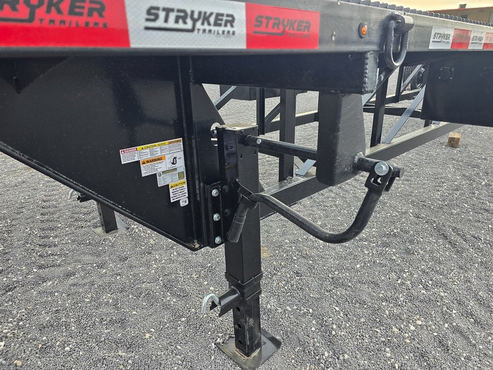 50' Low Profile Wedge (2) 12k Elec/Hyd Axles, Winch, 10' Aluminum Ramps, Spare - Wedge 3 Car Hauler - Multi Car Haulers - Stryker Dealership Group