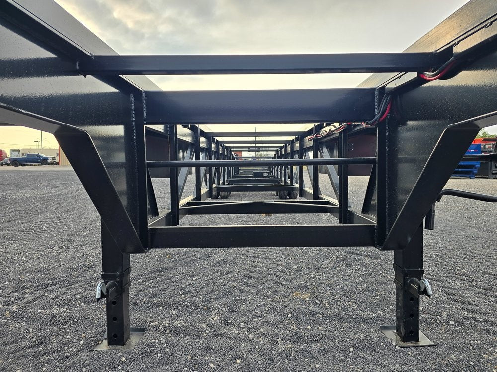 50' Low Profile Wedge (2) 12k Elec/Hyd Axles, Winch, 10' Aluminum Ramps, Spare - Wedge 3 Car Hauler/Multi Car Haulers - Stryker Dealership Group