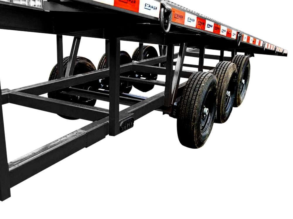 50' Wedge 3 Car Hauler (3) 7k axles w/ winch WR1849 - Product Line - Stryker Dealership Group