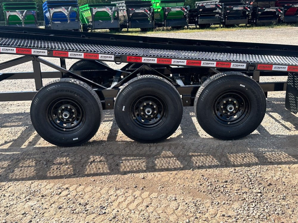 50' Wedge Car Hauler (3) 7k Axles - Winch - 14ply Tires plus Spare - 10' Aluminum Ramps - Wedge 3 Car Hauler/Multi Car Haulers - Stryker Dealership Group