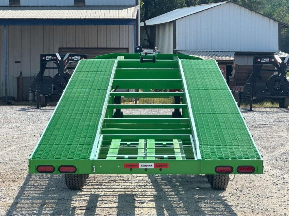 50' Wedge Car Hauler (3) 7k Axles - Winch - 14ply Tires plus Spare - 10' Aluminum Ramps - Wedge 3 Car Hauler/Multi Car Haulers - Stryker Dealership Group