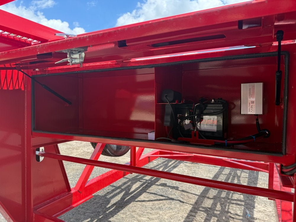50' Wedge Car Hauler (3) 7k Axles - Winch - 14ply Tires plus Spare - 10' Aluminum Ramps - Wedge 3 Car Hauler/Multi Car Haulers - Stryker Dealership Group