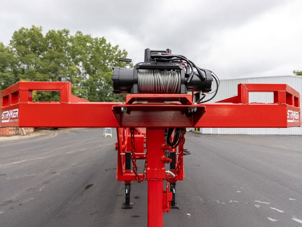 50' Wedge Car Hauler (3) 7k Axles - Winch - 14ply Tires plus Spare - 10' Aluminum Ramps - Wedge 3 Car Hauler/Multi Car Haulers - Stryker Dealership Group