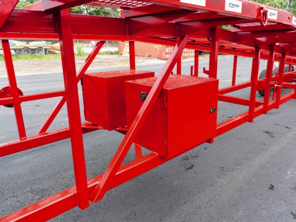 50' Wedge Car Hauler (3) 7k Axles - Winch - 14ply Tires plus Spare - 10' Aluminum Ramps - Wedge 3 Car Hauler/Multi Car Haulers - Stryker Dealership Group