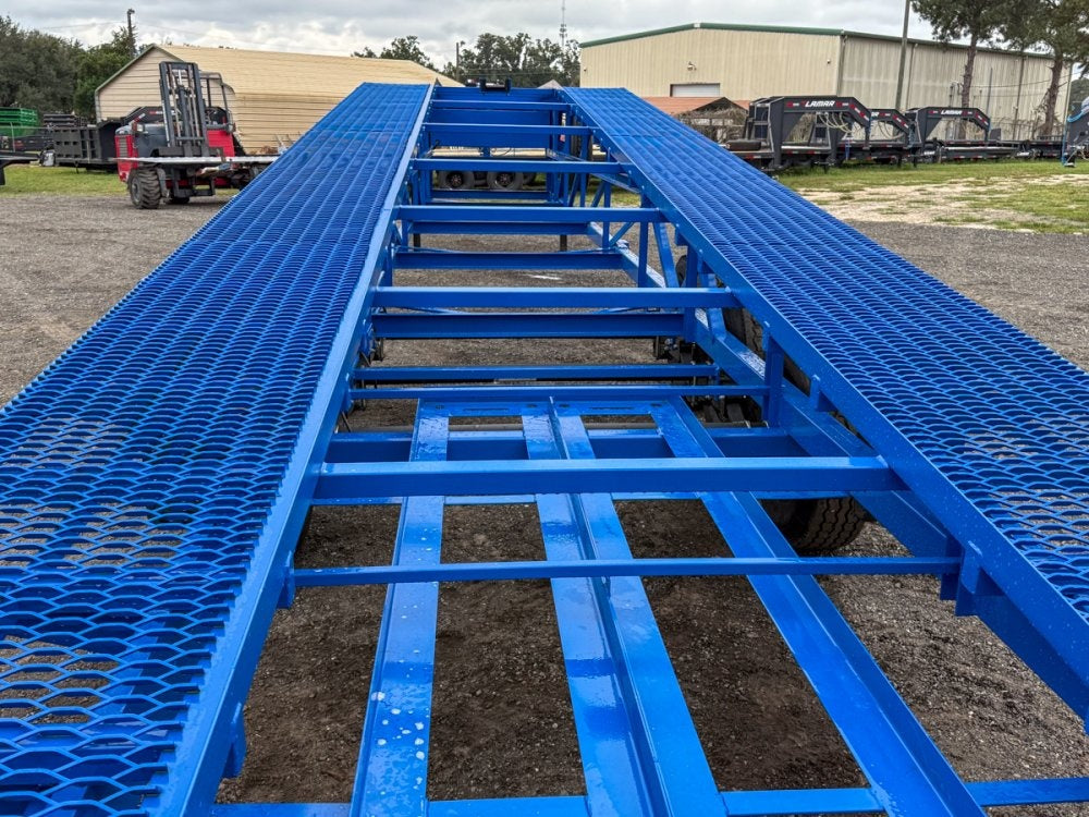 50' Wedge Car Hauler (3) 7k Axles - Winch - 14ply Tires plus Spare - 10' Aluminum Ramps - Wedge 3 Car Hauler - Multi Car Haulers - Stryker Dealership Group