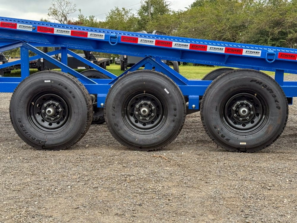50' Wedge Car Hauler (3) 7k Axles - Winch - 14ply Tires plus Spare - 10' Aluminum Ramps - Wedge 3 Car Hauler - Multi Car Haulers - Stryker Dealership Group
