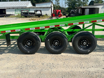 50' Wedge Car Hauler (3) 7k Axles - Winch - 14ply Tires plus Spare - 10' Aluminum Ramps WDG50G-7K-LG - Ghost Wedge 3 Car Haulers - Stryker Dealership Group