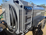 1000 Gallon Water Tank Trailer with Pump and Hose 004581