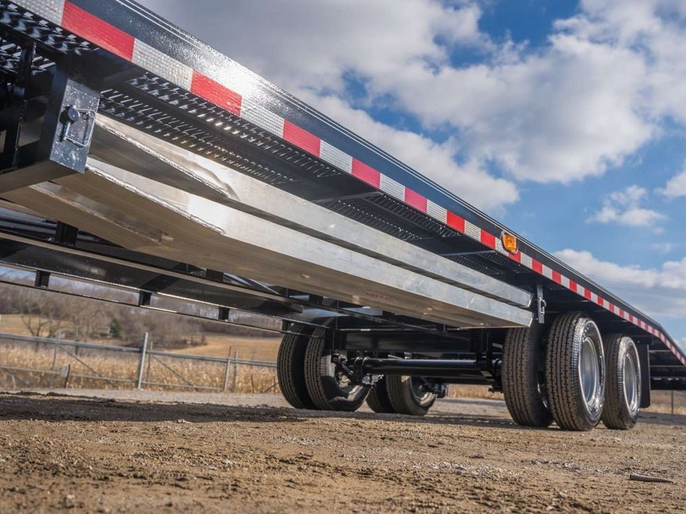 53' Ultra Max 4 Car Trailer, 10K Axles, 102" Wide, 30" Wide Grate, 9' Aluminum Ramps 149125 - Stryker Dealership Group