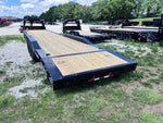 40' Iron Bull ETG Gooseneck Equipment Trailer Mega Ramps Drive Over Fenders - (3) 7,000 lb Axles 914477