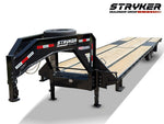 40' Stryker Hotshot Elite Gooseneck Trailer Straight Deck - (2) 10k Axles - Derated 12k GVWR 4603