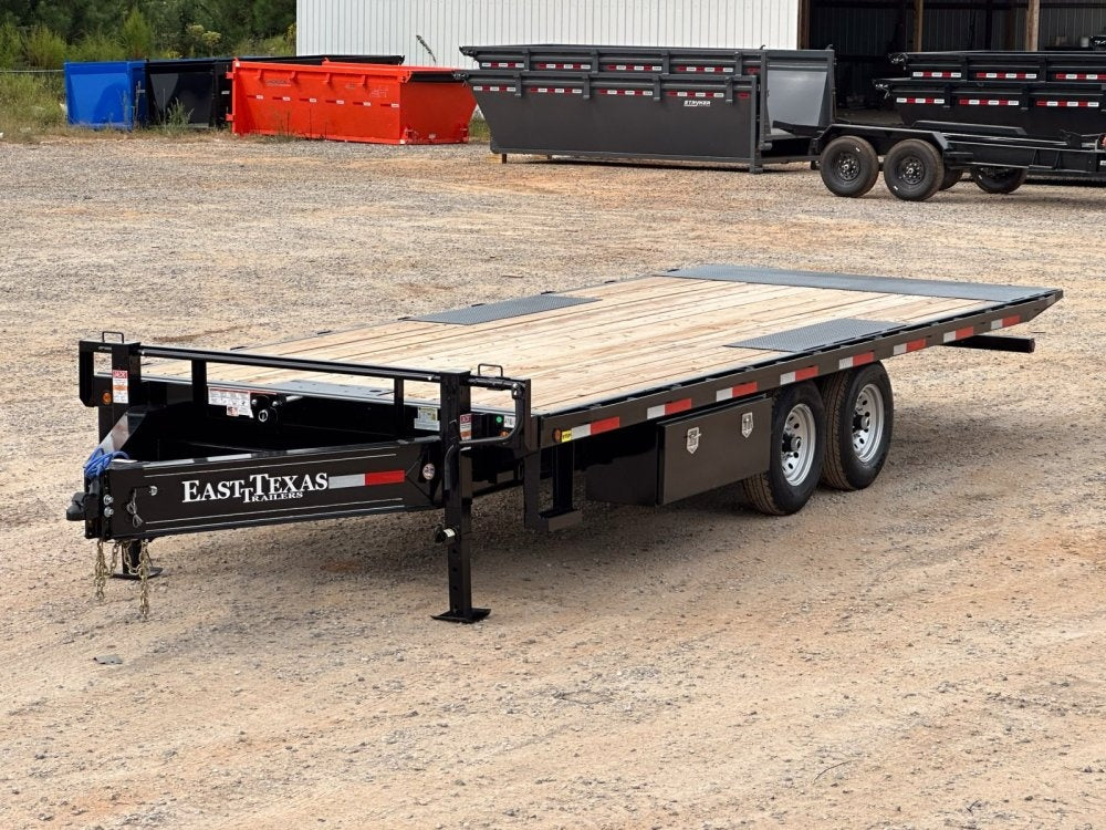 22' Bumper Pull Tilt Deckover Trailer - 7k Axles 48086