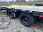 30' Iron Bull FLG Gooseneck Deckover Trailer Mega Ramps - (2) 10,000 lb Axles 914366
