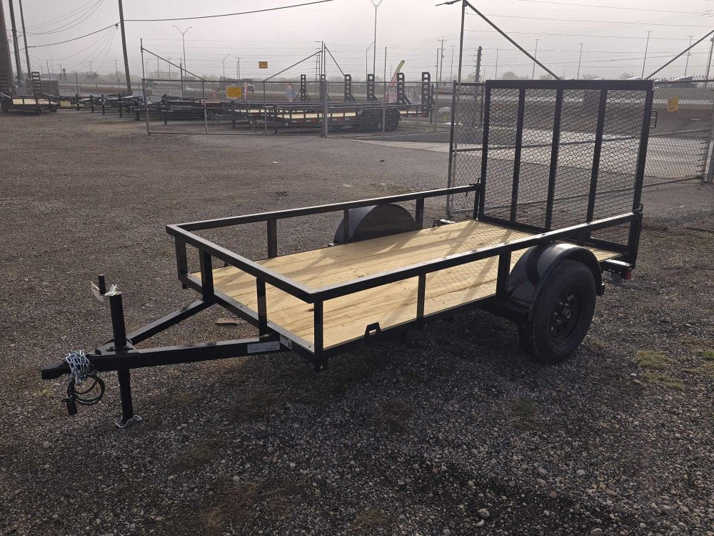 5' x 10' Utility Trailer - 2" Coupler, 4' Ramp Tailgate - Utility Trailers - Stryker Dealership Group