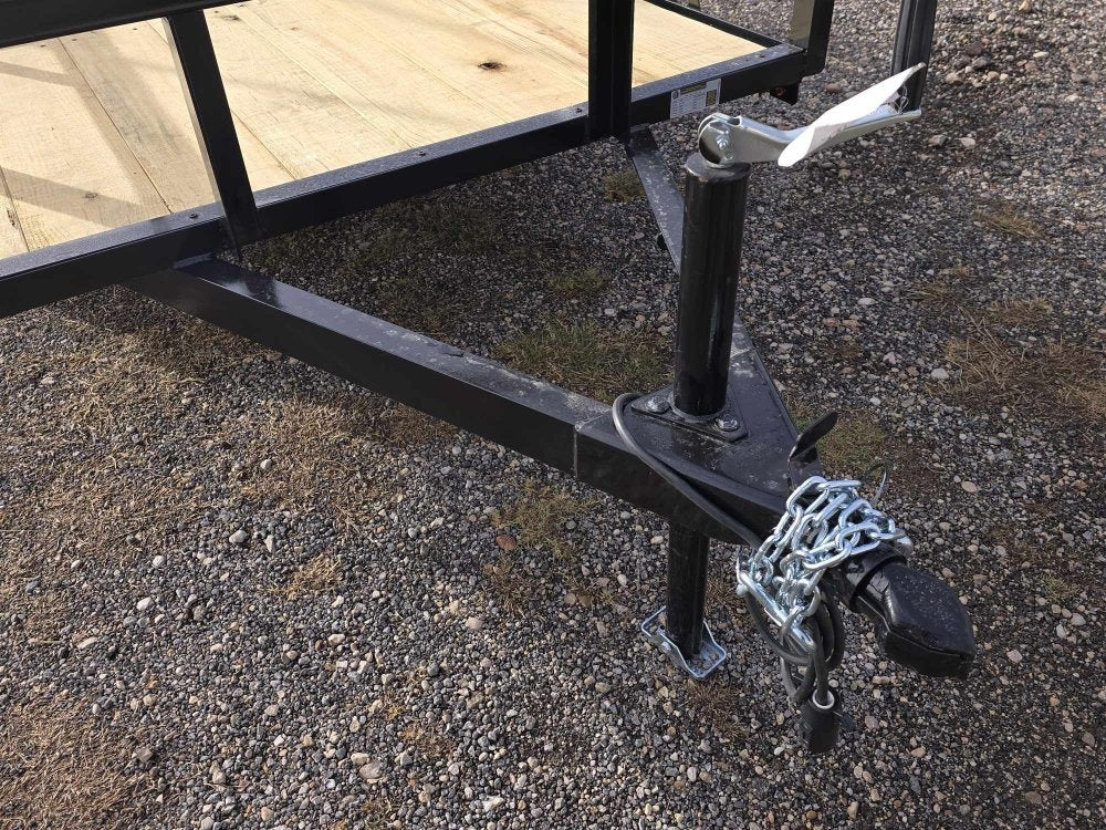 5' x 10' Utility Trailer - 2" Coupler, 4' Ramp Tailgate - Utility Trailers - Stryker Dealership Group