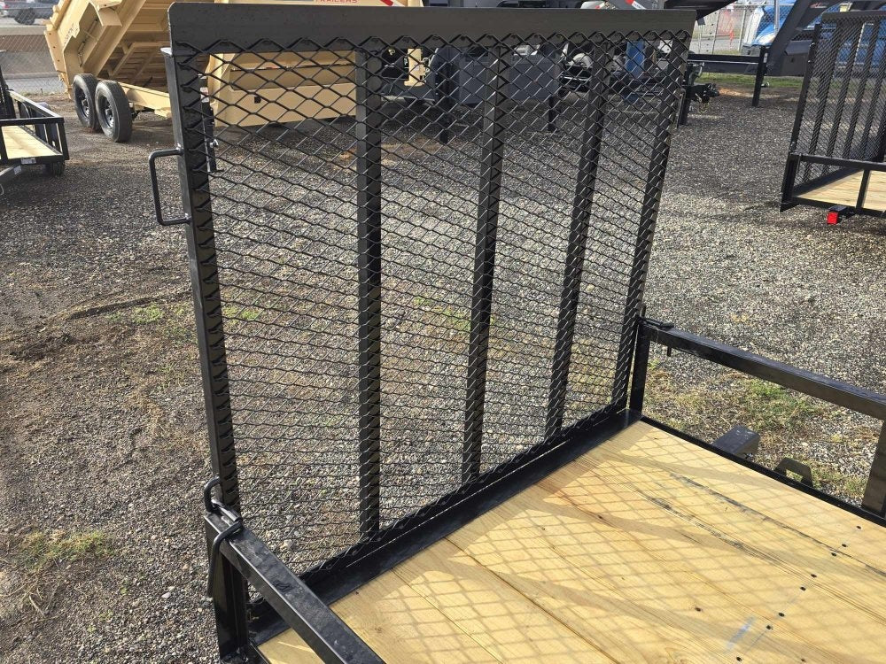 5' x 10' Utility Trailer - 2" Coupler, 4' Ramp Tailgate - Utility Trailers - Stryker Dealership Group