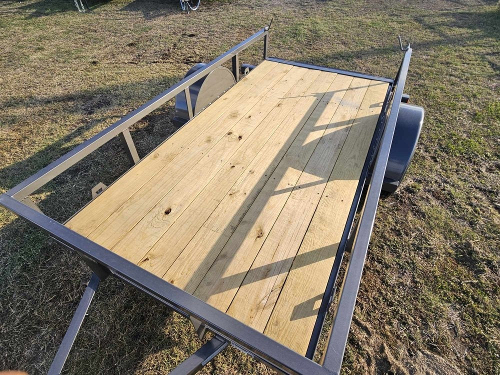 5' x 10' Utility Trailer - 2" Coupler, 4' Ramp Tailgate - Utility Trailers - Stryker Dealership Group