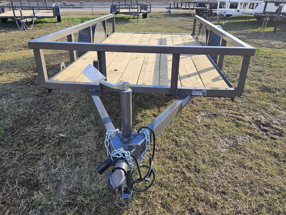 5' x 10' Utility Trailer - 2" Coupler, 4' Ramp Tailgate - Utility Trailers - Stryker Dealership Group