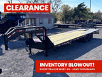 32' Stryker Gooseneck (2) 12K Axles Mega Ramps Dual Wheels 3507