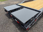 28' H8 Pintle Hitch Mega Ramps 8K Axles 143208