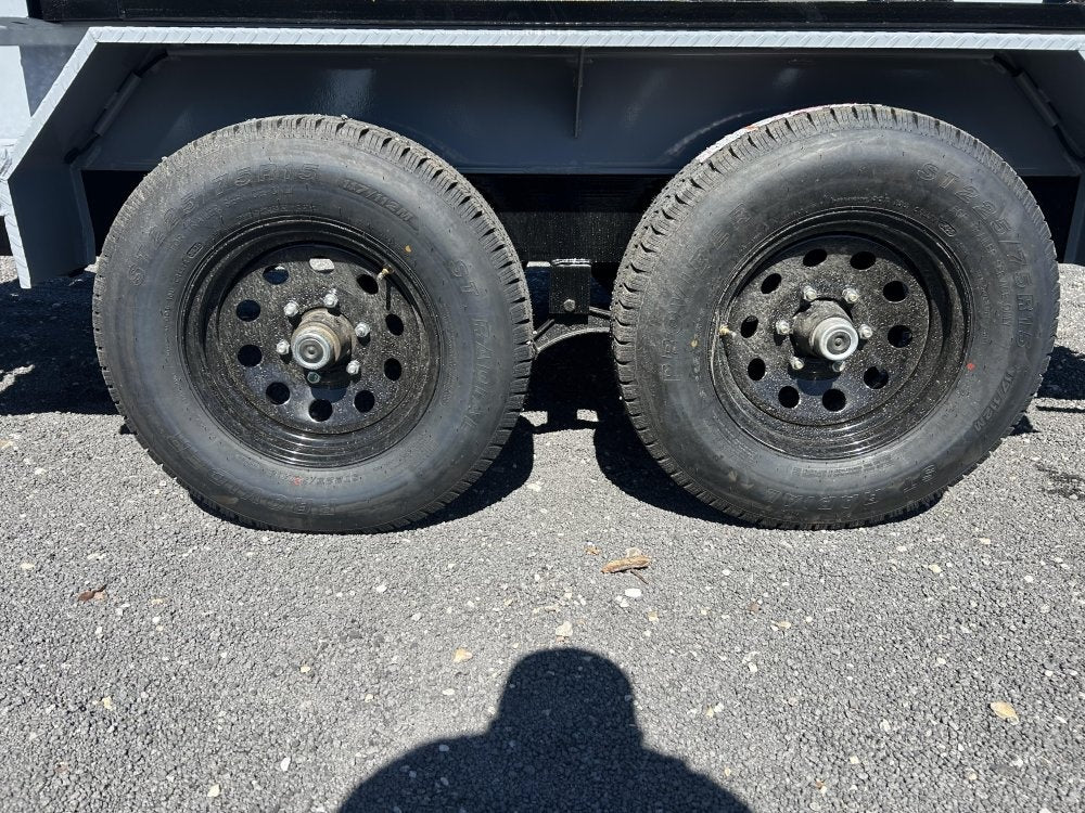 5'x10' Stryker CDT Compact Bumper Pull Dump Trailer 20" Side Walls - (2) 5.2k Axles - Bumper Pull Dump - Dump Trailers - Stryker Dealership Group