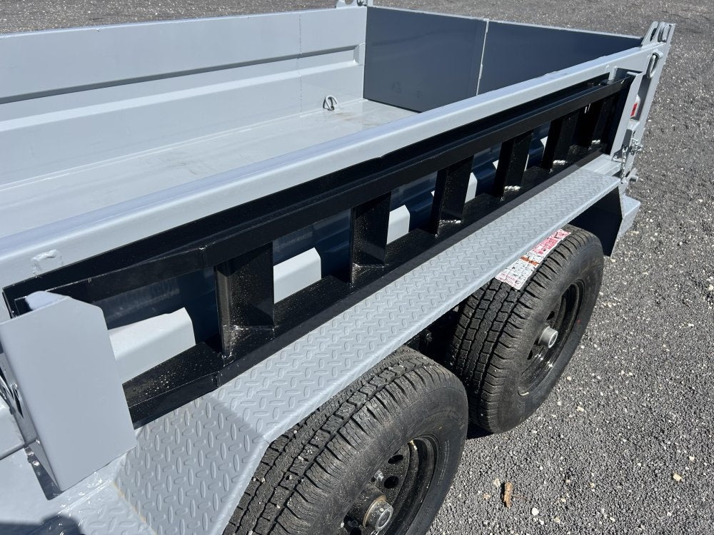 5'x10' Stryker CDT Compact Bumper Pull Dump Trailer 20" Side Walls - (2) 5.2k Axles - Bumper Pull Dump - Dump Trailers - Stryker Dealership Group