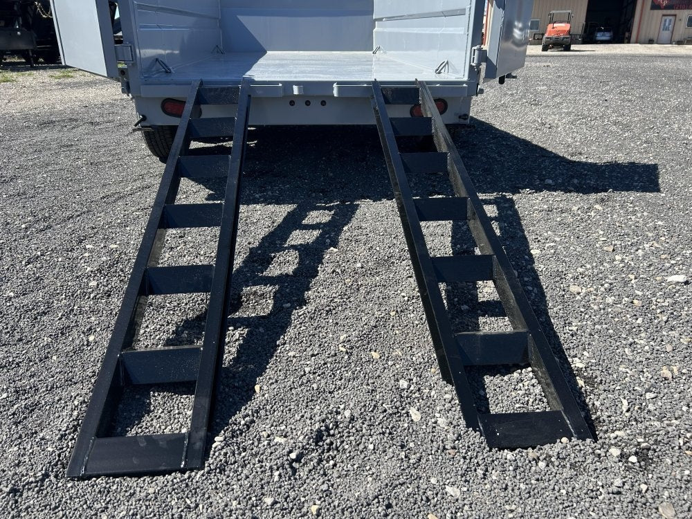 5'x10' Stryker CDT Compact Bumper Pull Dump Trailer 20" Side Walls - (2) 5.2k Axles - Bumper Pull Dump - Dump Trailers - Stryker Dealership Group