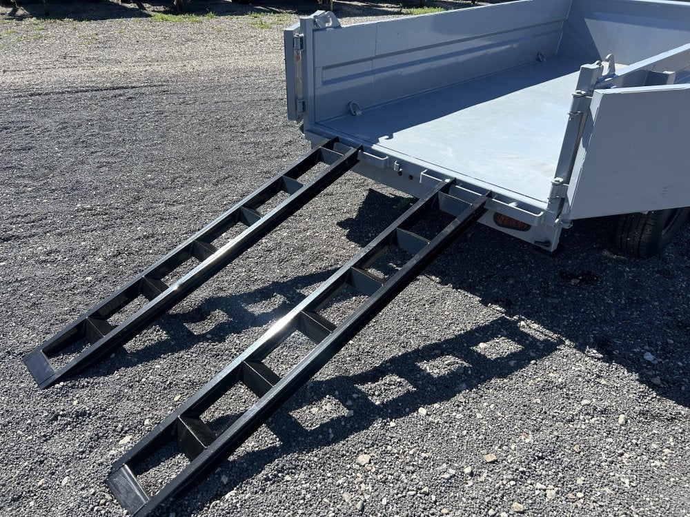 5'x10' Stryker CDT Compact Bumper Pull Dump Trailer 20" Side Walls - (2) 5.2k Axles - Bumper Pull Dump - Dump Trailers - Stryker Dealership Group