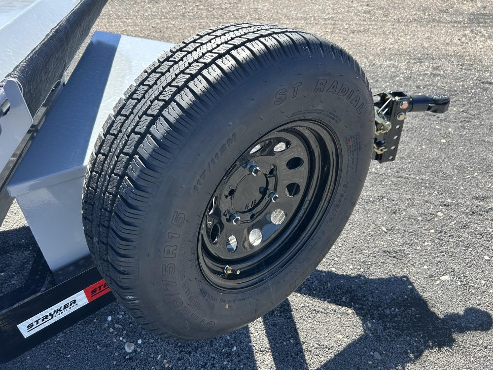 5'x10' Stryker CDT Compact Bumper Pull Dump Trailer 20" Side Walls - (2) 5.2k Axles - Bumper Pull Dump - Dump Trailers - Stryker Dealership Group