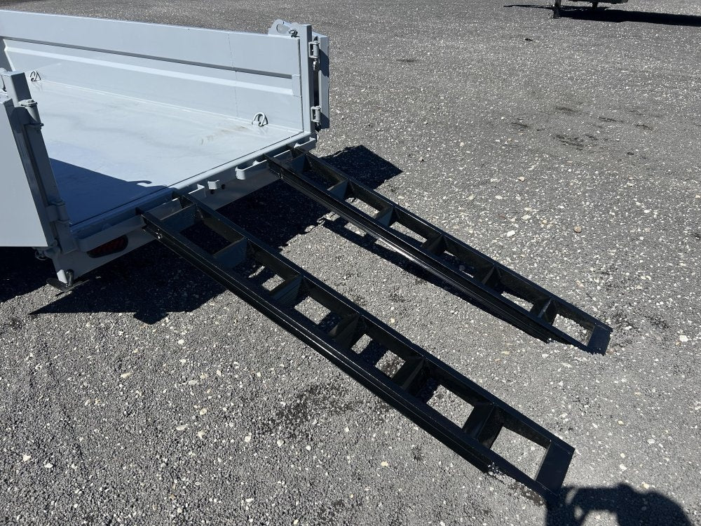 5'x10' Stryker CDT Compact Bumper Pull Dump Trailer 20" Side Walls - (2) 5.2k Axles - Bumper Pull Dump - Dump Trailers - Stryker Dealership Group