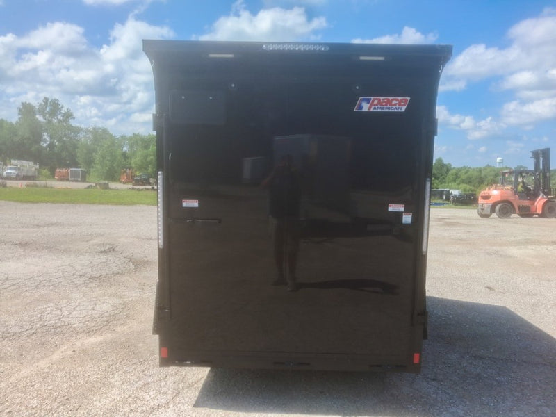 6 x 10 DX 3K Flat Top V Nose Enclosed (1) - 3500 lb Axle 155320 - Stryker Dealership Group