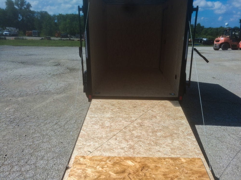 6 x 10 DX 3K Flat Top V Nose Enclosed (1) - 3500 lb Axle 155320 - Stryker Dealership Group