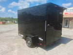 6 x 10 DX 3K Flat Top V Nose Enclosed (1) - 3500 lb Axle 155320 - Stryker Dealership Group
