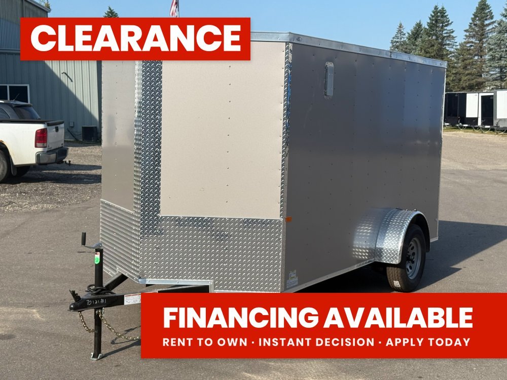 6 x 12 SA Enclosed Trailer - .080 Polycore 70121 - Stryker Dealership Group