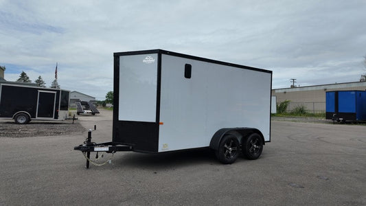 6 x 12 TA Enclosed Trailer - Black Out Package - .080 Polycore 068561 - Stryker Dealership Group