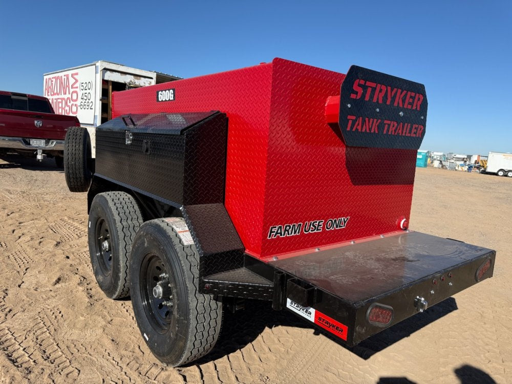 600 Gal Fuel Trailer w/ Side Boxes - Fuel Tank Trailer - Stryker Dealership Group