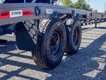 36' Stryker Bumper Pull Mesh Deck Multi Car Hauler - (2) 8k Axles 5E-4BB