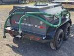 500 Gallon Water Tank Trailer with Pump and Hose 60-45B