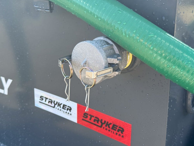 500 Gallon Water Tank Trailer with Pump and Hose EB-428