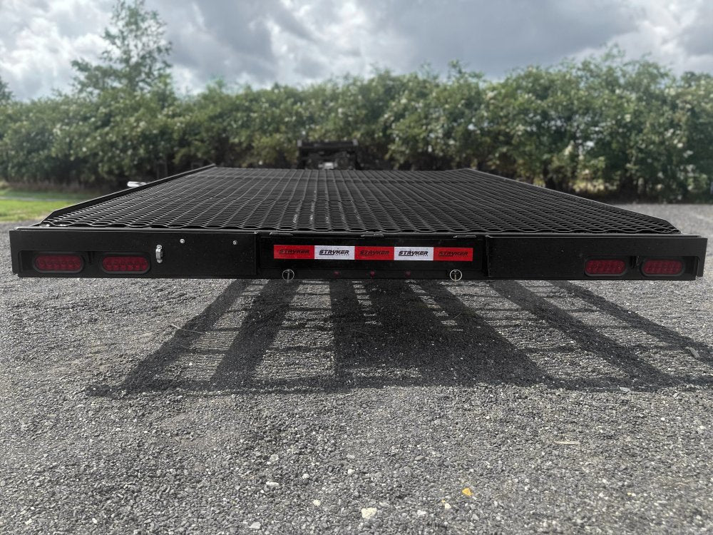 44' Stryker Gooseneck Full Width Mesh Deck Multi Car Hauler (3) 7k Axles - 12k GVWR Derated 7A-4B2