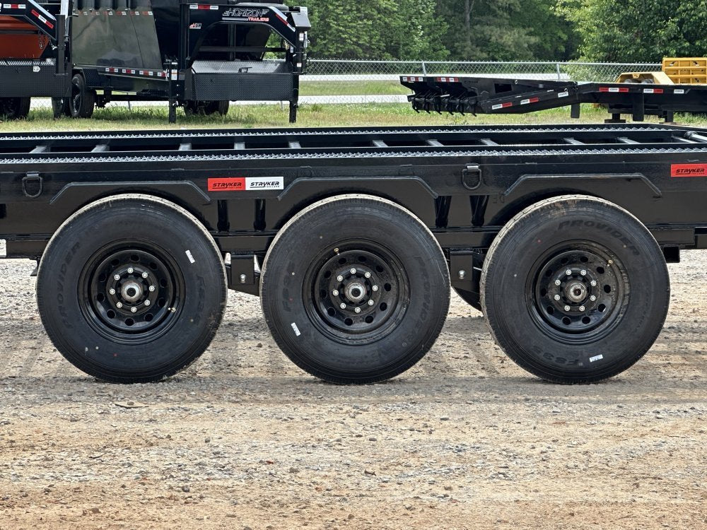 44' Stryker Gooseneck Mesh Deck Multi Car Hauler (3) 7k Axles - 12k GVWR Derated 0D-4E9