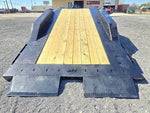 24' Horizon HET Bumper Pull Equipment Tilt Trailer Drive Over Fenders - (2) 10K Axles 15463