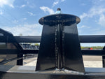 40' Stryker Gooseneck Hotshot Non-CDL Deckover Trailer Mega Ramps - (2) 10K Axles - Derated 98-4DE