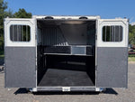 Sundowner 3 Horse Super Sport - Silver - Feed Door and Window KC1518