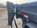16' x 83" Iron Bull DWB Bumper Pull Dump Trailer 24" Side Walls - (2) 7,000 lb Axles 110834