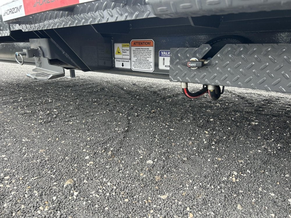 26' Horizon HET Gooseneck Equipment Tilt Trailer Drive Over Fenders - (2) 10K Axles 15457