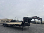 32' Stryker Gooseneck Deckover Trailer Straight Deck - (2) 7K Axles 3901